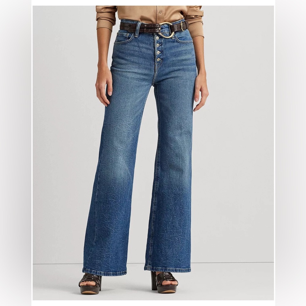 Ralph Lauren Women’s High Rise Flare Jeans 12R